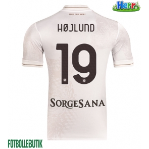 SSC Napoli Rasmus Hojlund #19 Bortatröja 2025-26 Kortärmad